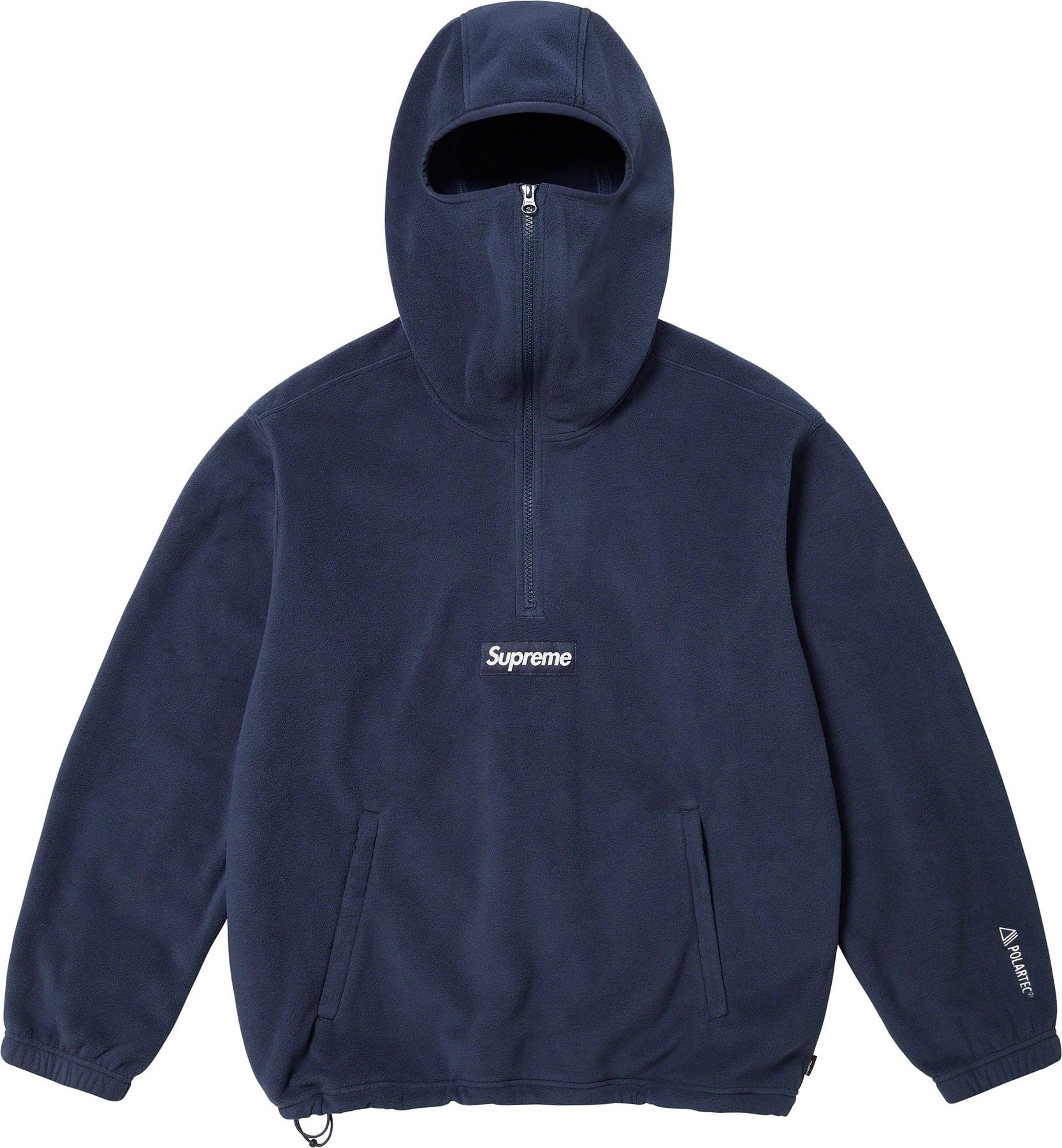 Polartec® Facemask Half Zip Hooded Sweatshirt view 16
